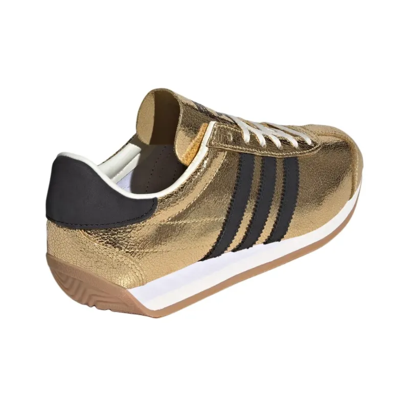 Adidas Country Og Gold Metallic Black Women's-3