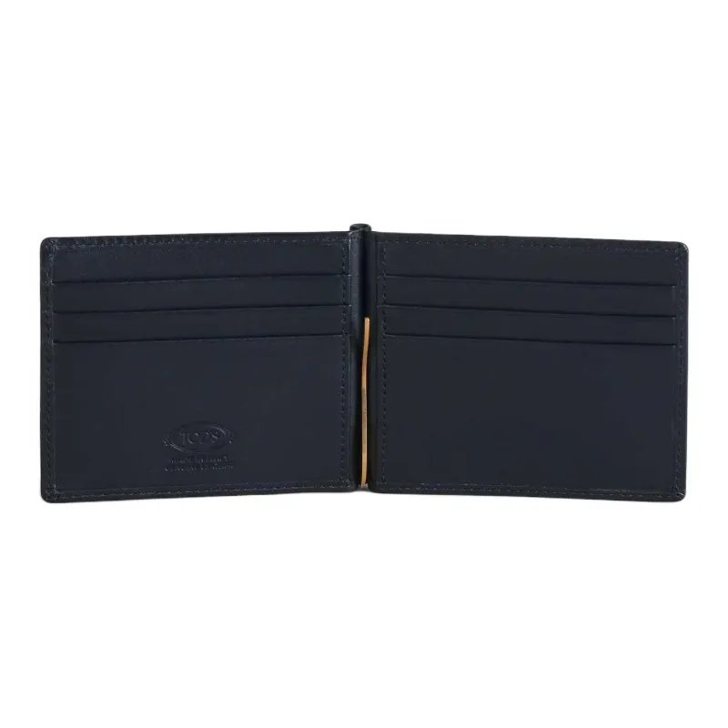TOD'S Leather Wallet Men's Black-2