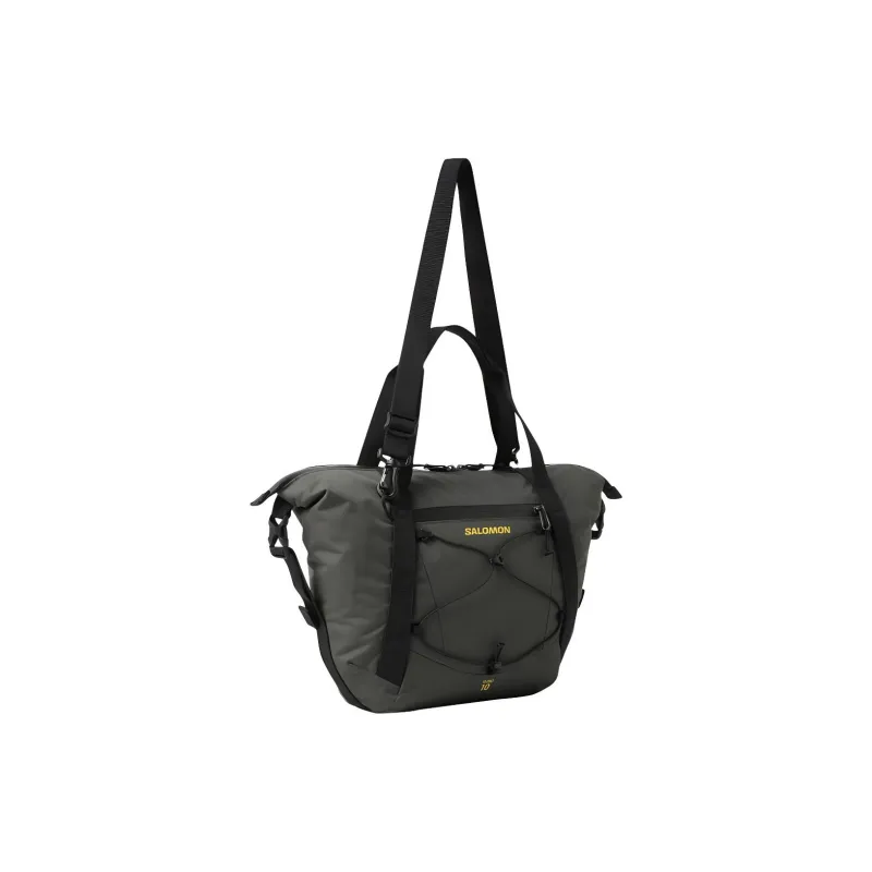 SALOMON Polyester One Shoulder Handbags Regular Unisex Khaki-0