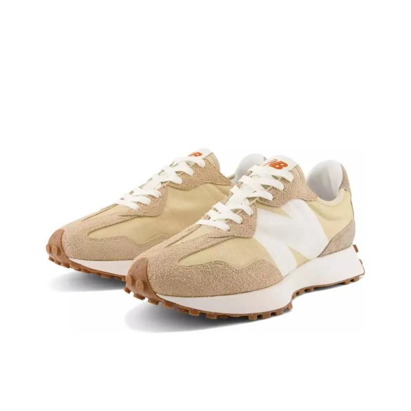 New Balance 327 Beam Beige White-2
