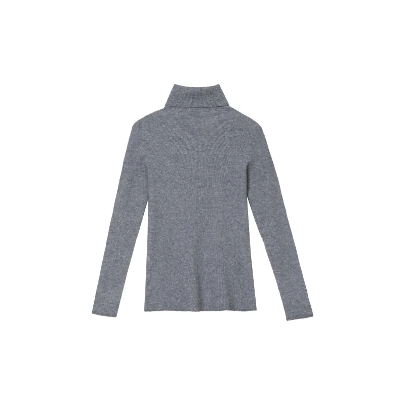 FAWENXIANGZI Knitwear Women's Heather Gray-1
