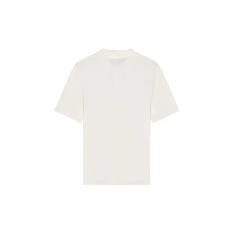RAG&BONE Harvey Ribbed knit Polo Shirt-1