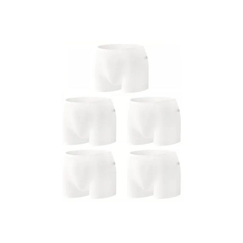 YeeHoO Underpants Men's 5 Pack White-0