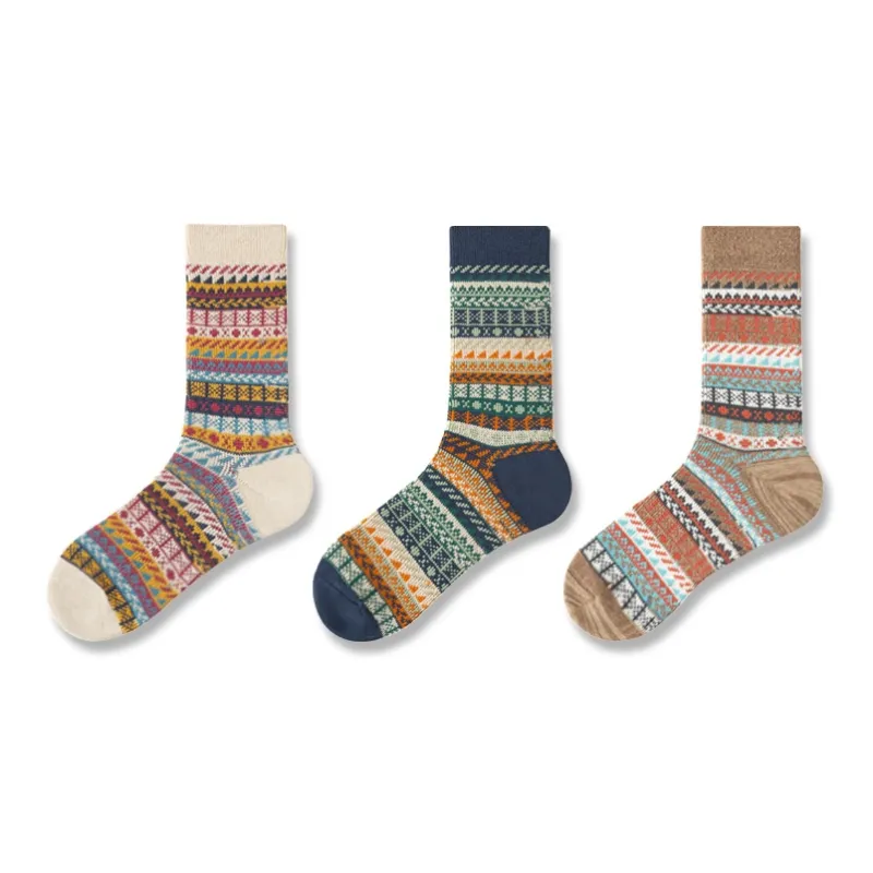 YOOKA Mid Calf Socks Unisex Combo Set-7