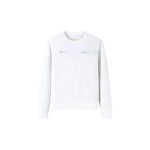 Anta Variety Training Collection Sweatshirt Women's Snowflake White