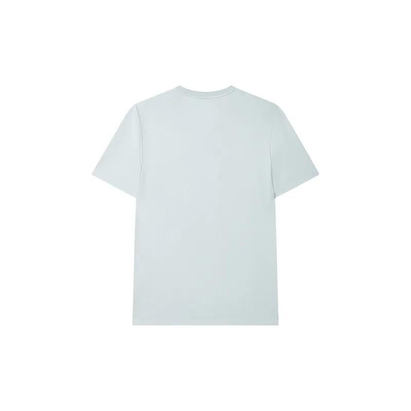 FILA WHITE T Shirt Men's Cloud Gray Green-1