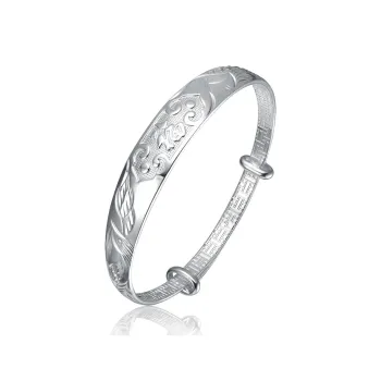MARY WINDSOR 999 Fine Silver Sterling Silver Bracelets Women's