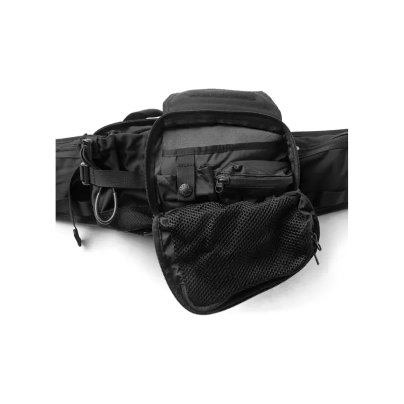 THE NORTH FACE Nylon Fabric Fanny Pack Regular Unisex Black-3