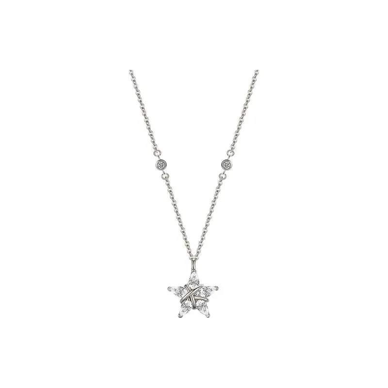 VIGG S925 Silver Necklaces Unisex Gold-0