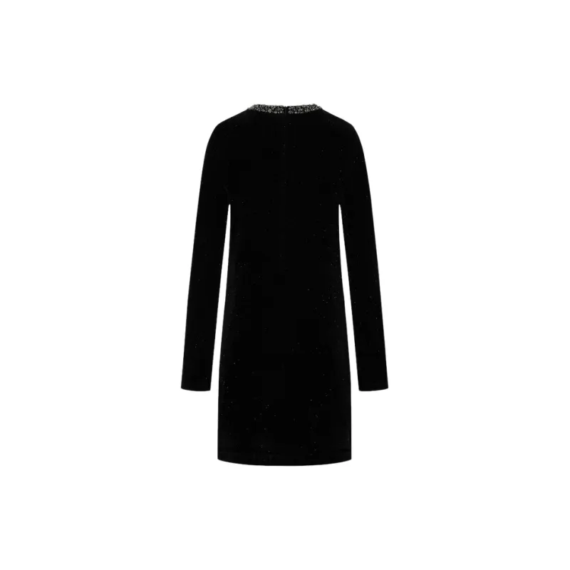 MOCO Long Sleeved Dresses Women's Black-1
