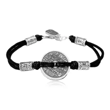 D.K.X S999 Fine Silver Bracelets Men's
