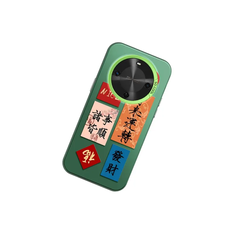 GELEI Acrylic Material Trendy H Phone Case Impact Resistant Protective Case Compatible With Macadamia 30 Cartoon Trend-16