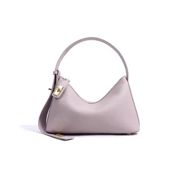 VANDEE Cow Leather One Shoulder Handbag Regular Women's Lavender/Cookie/Gray/Ecru/Dark Blue