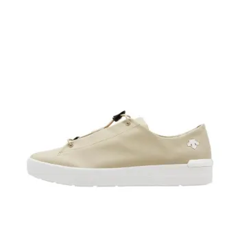 DESCENTE WAYSER EASY LO Cushioning, Slip Resistant, Abrasion Resistant, Waterproof Low Top Casual Shoes Unisex Greige