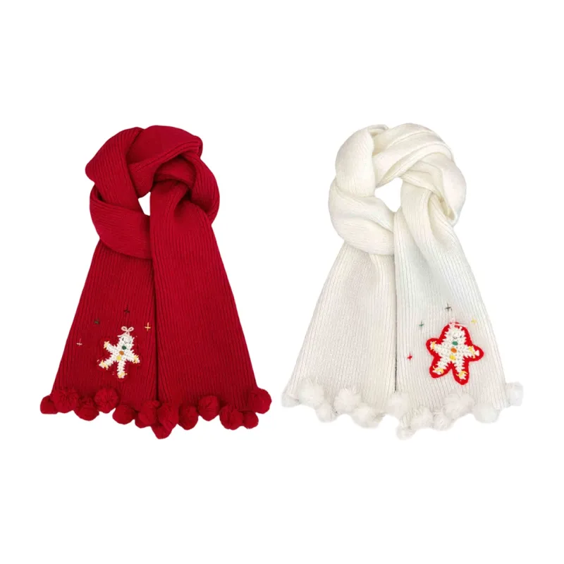 A Good Thing Faux Cashmere Knit Scarves Unisex-21