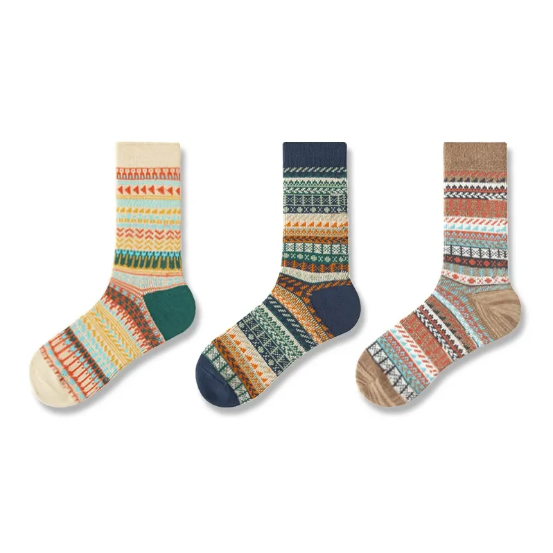 YOOKA Mid Calf Socks Unisex Combo Set-14
