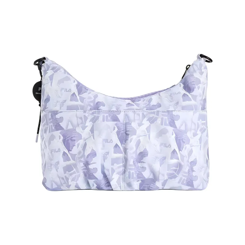 FILA Fabric Pouch Crossbody Bag, Shoulder Bag Mini Women's Perilla Purple-3