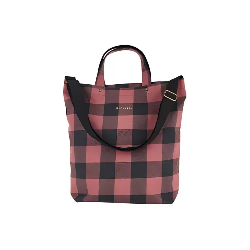 Dickies Polyester Tote Bag Shopping Bag Shoulder Bag Crossbody Bag Handbag Medium Size Unisex Red