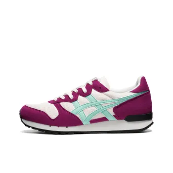 Onitsuka Tiger Alvarado Anti Slip Wear Resistant Low Top Casual Running Shoes Women's White Purple