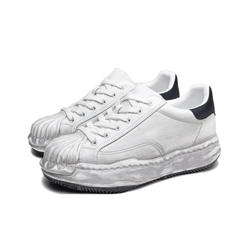 Year By Year Height Increasing Low Top Skateboard Shoes Men's-5