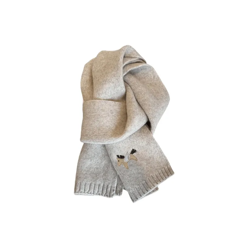 A Good Thing Wool Blend Knit Scarves Unisex-2