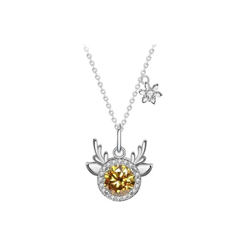 WUMZK 925 Sterling Silver Necklaces Unisex-6