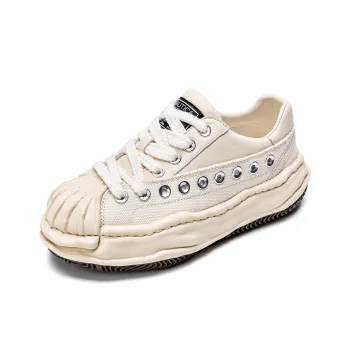 NAUTICA Skateboard Shoes Unisex Low Top Beige