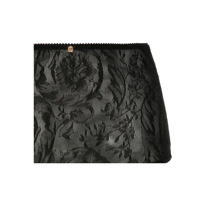 VERSACE Patterned jacquard Briefs-3