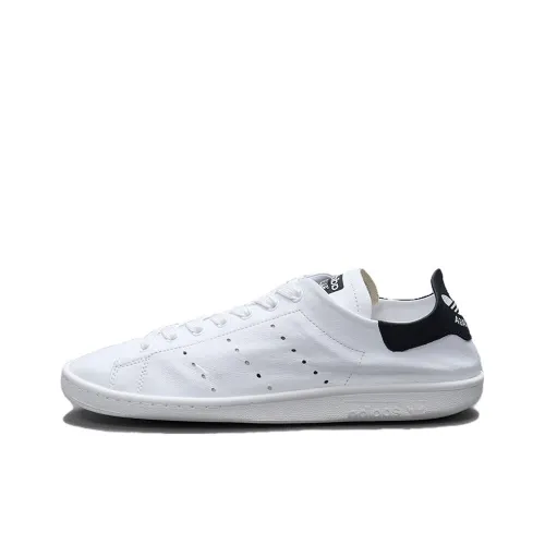 Balenciaga x Adidas Originals STAN SMITH Anti Slip Wear Resistant Low Top Skateboard Shoes Women's White Black