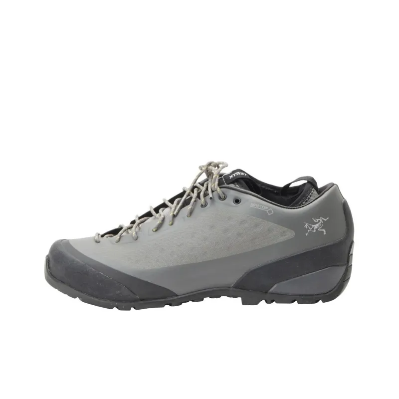 Arcteryx ACRUX FL Anti-Slip And Wear-Resistant Water-Resistant Low-Top Hiking Shoes Men's Gray Black-0