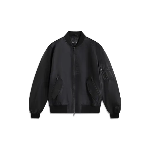 LiNing Sports Life Collection Jackets Coats Unisex Black