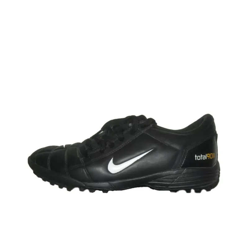 Streetwear X Vintage x Nike Total 90 IIl Anti Slip Wear Resistant Soccer Shoes Men's Black-0