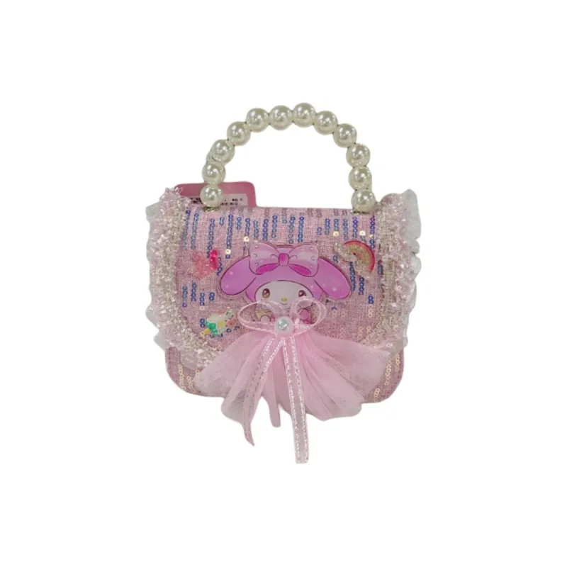 Hello Kitty Sanrio Series Polyester Handbag Kids' Pink-4