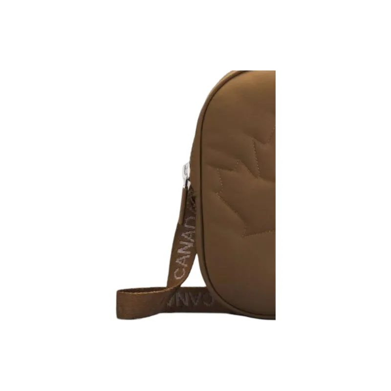Lululemon Polyester Blend Recycled Nylon Shoulder Bag Crossbody Bag Regular Unisex Brown-3