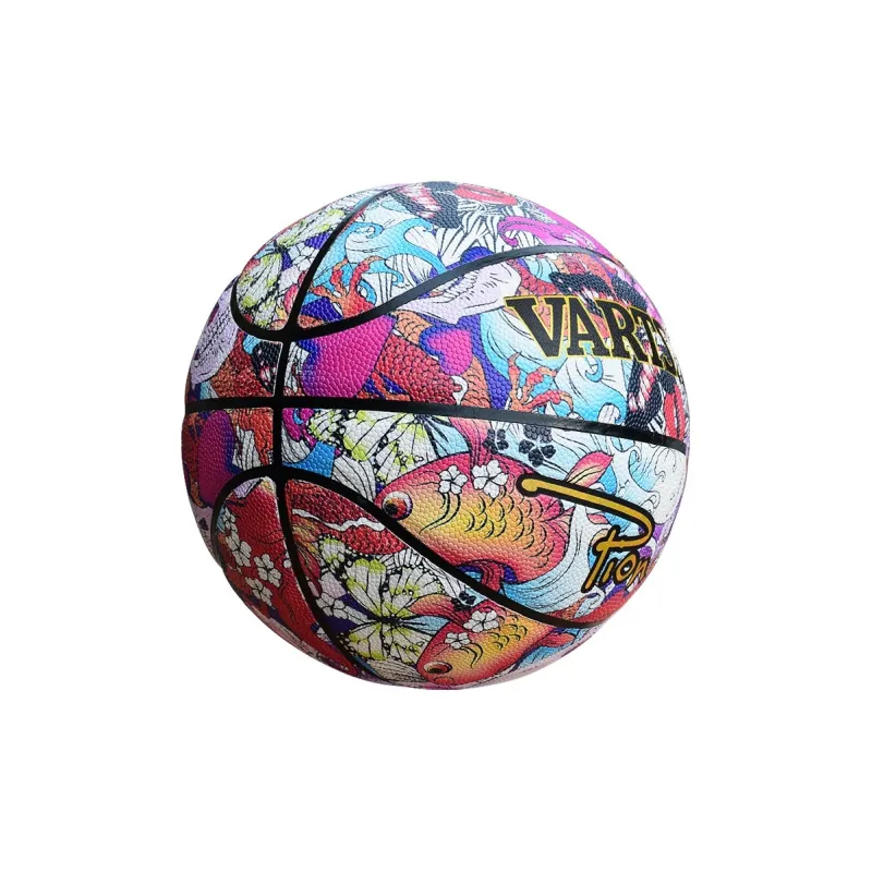 Vartsing PU Basketball Pink Size 7 Ball Training Match Unisex-2