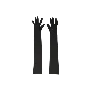 NORMA KAMALI Elastane Gloves Women's Black