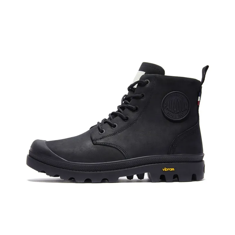 Palladium Knee High Martin Boot Unisex Black-0