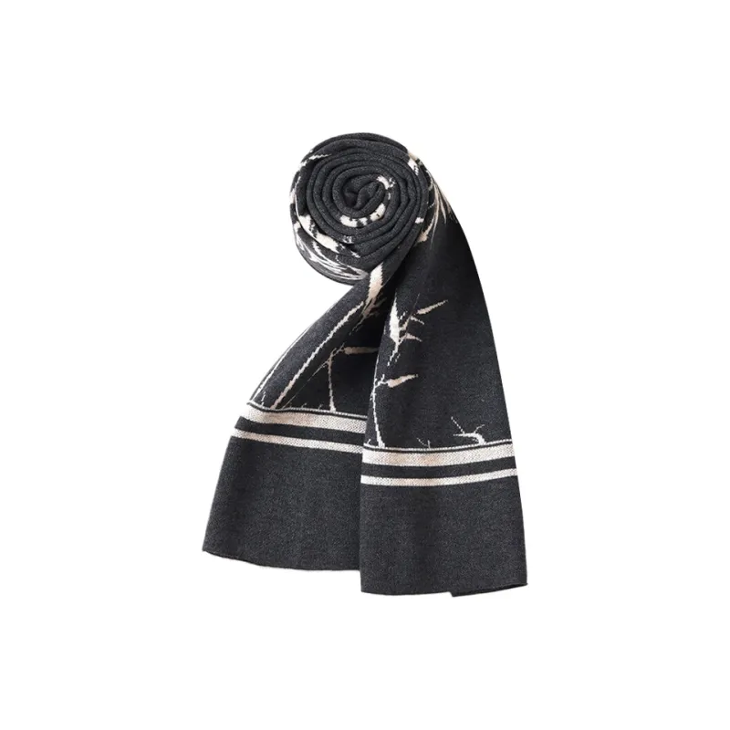 Yalu Wool Knit Scarves Unisex Gift Box Set-2