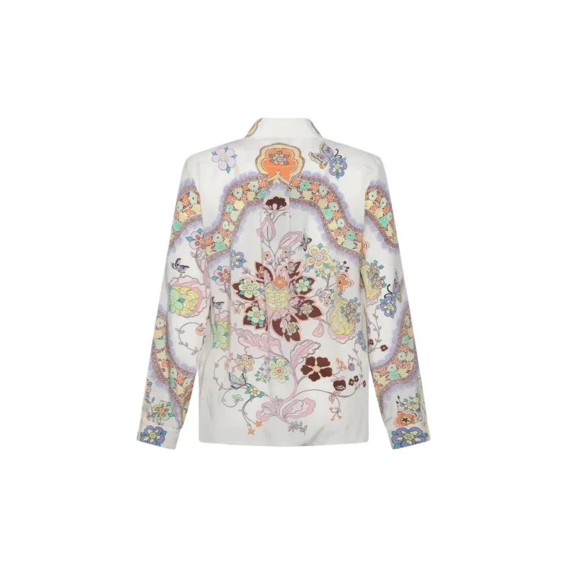 ETRO Floral Printed Long Sleeved Shirt-1