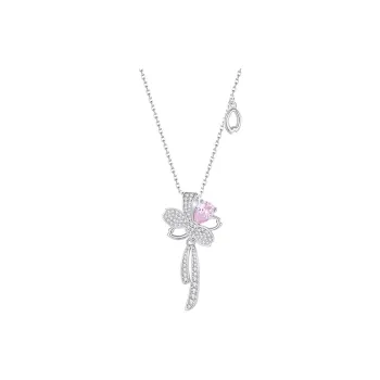 CHOW TAI SENG S925 Silver Necklaces Women's