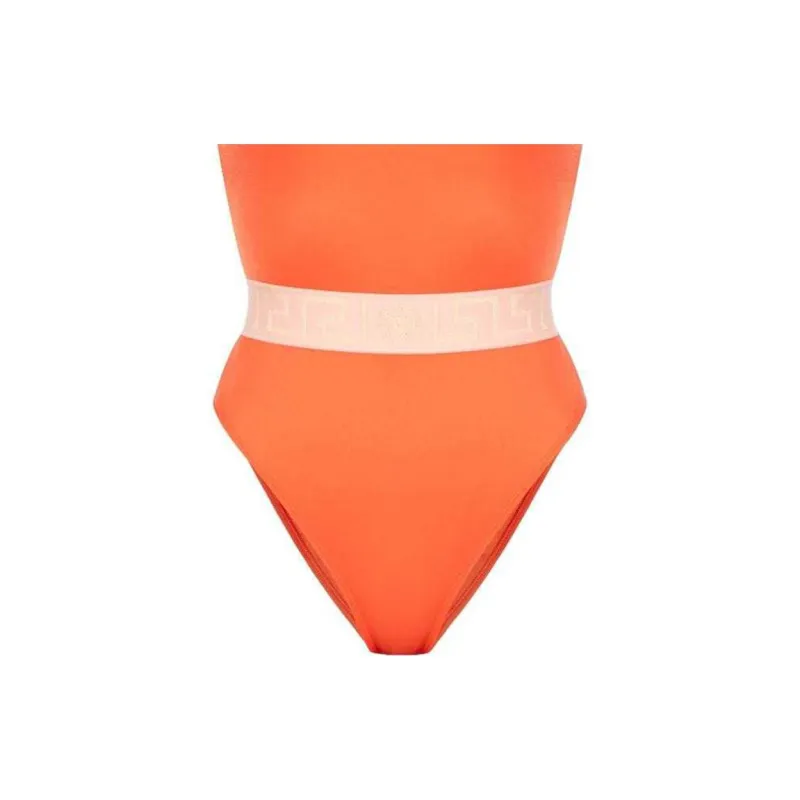 VERSACE Logo waistband Swimsuit-1