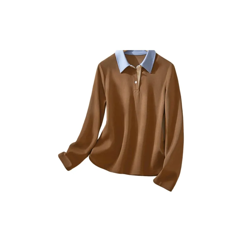 IHIMI Sweatshirt Women's Coffee-1