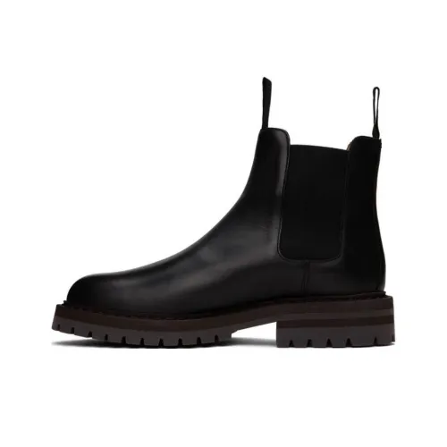 COMMON PROJECTS Leather Chelsea Short Chelsea amortiguaci Men's Black