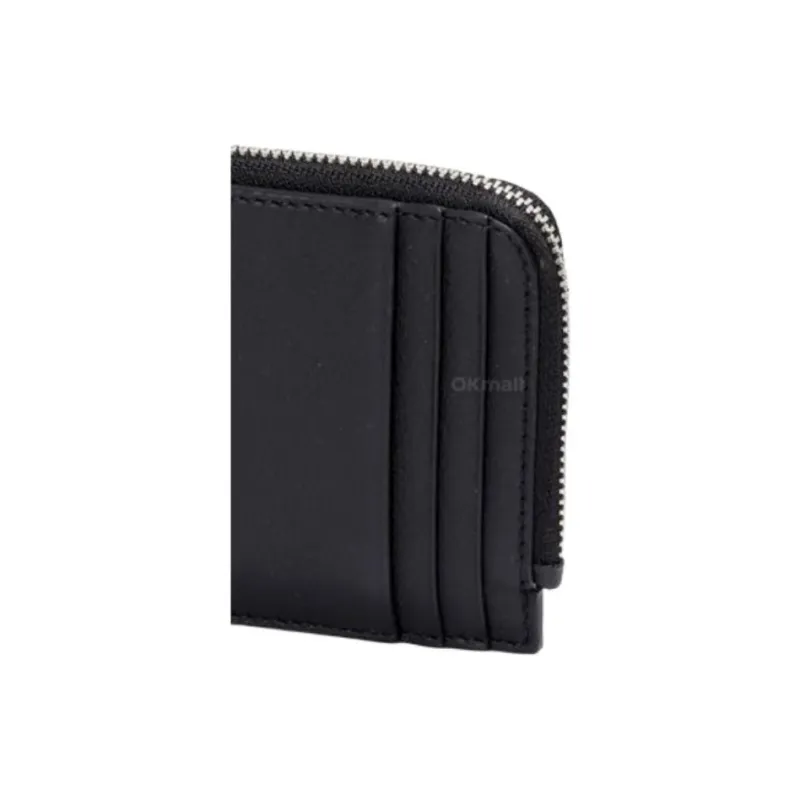 Vivienne Westwood Cow Leather Card Holder Men's Black-6