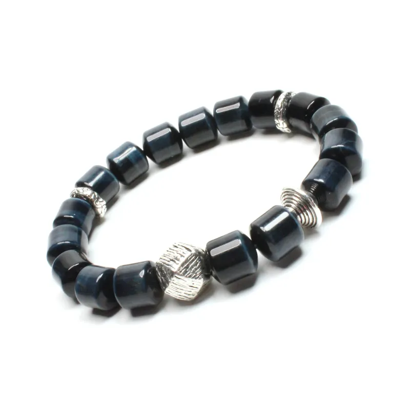CUIJING Tiger's Eye Stone Bracelets Unisex-1