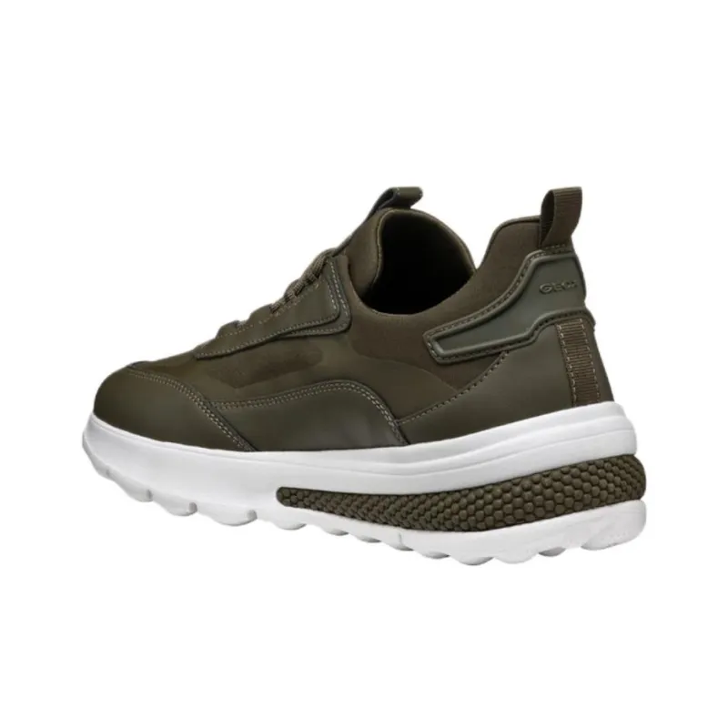 GEOX Spherica Actif Wear-Resistant Low-Top Casual Shoes Men's Army Green-5