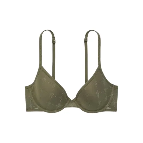 Victoria's Secret PINK Bra Women's Olive Green