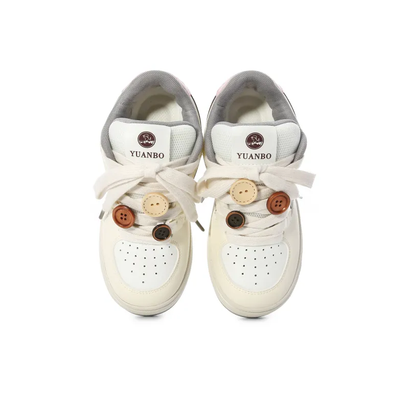 Lovely You Wear-resistant And Lightweight Low-Top Skateboard Shoes Women's-57