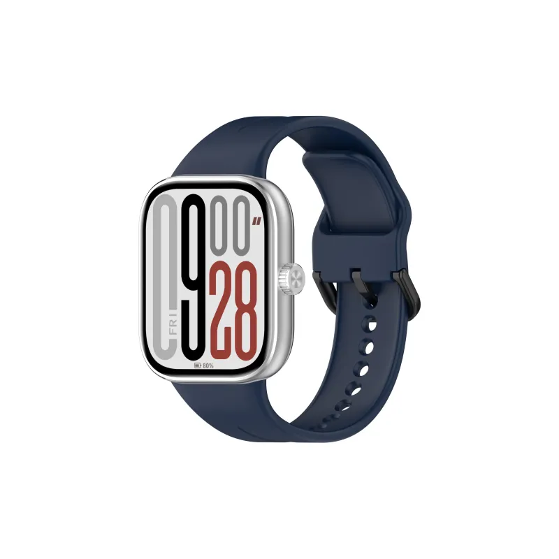 IBOANN Red Beige Compatibility Watch Band Silicone Material-6