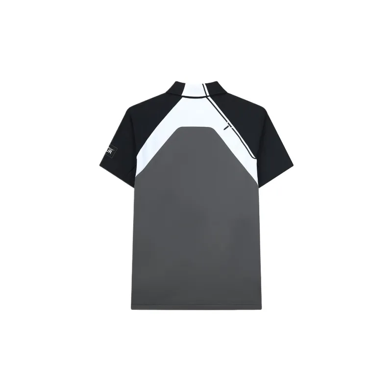 FILA Golf Series Polo Shirt Men's Pitch Black-1